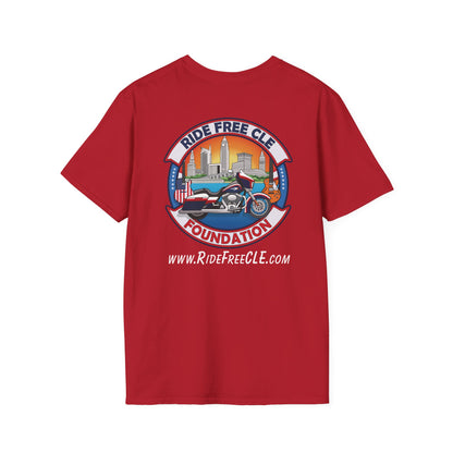Ride Free CLE - Unisex Softstyle T-Shirt - OCDandApparel