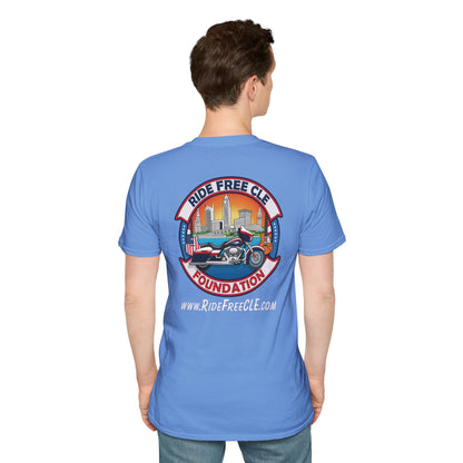 Ride Free CLE - Unisex Softstyle T-Shirt - OCDandApparel