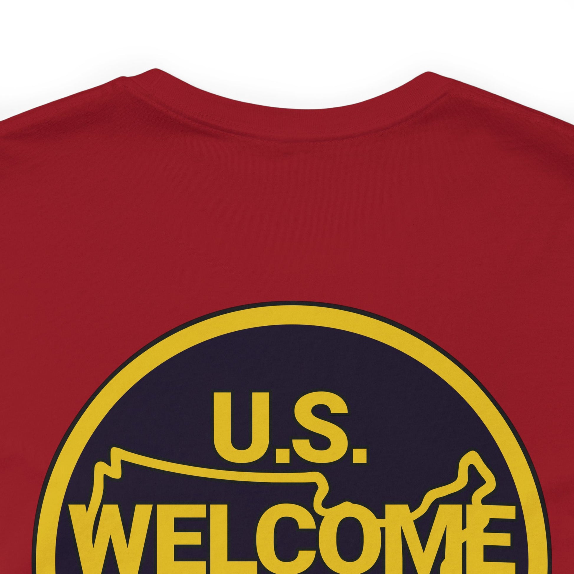 US Welcome Patrol Parody - Unisex Jersey Short Sleeve Tee - OCDandApparel