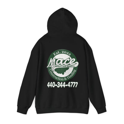 Mace Construction & Hauling - Unisex Heavy Blend™ Hooded Sweatshirt - OCDandApparel