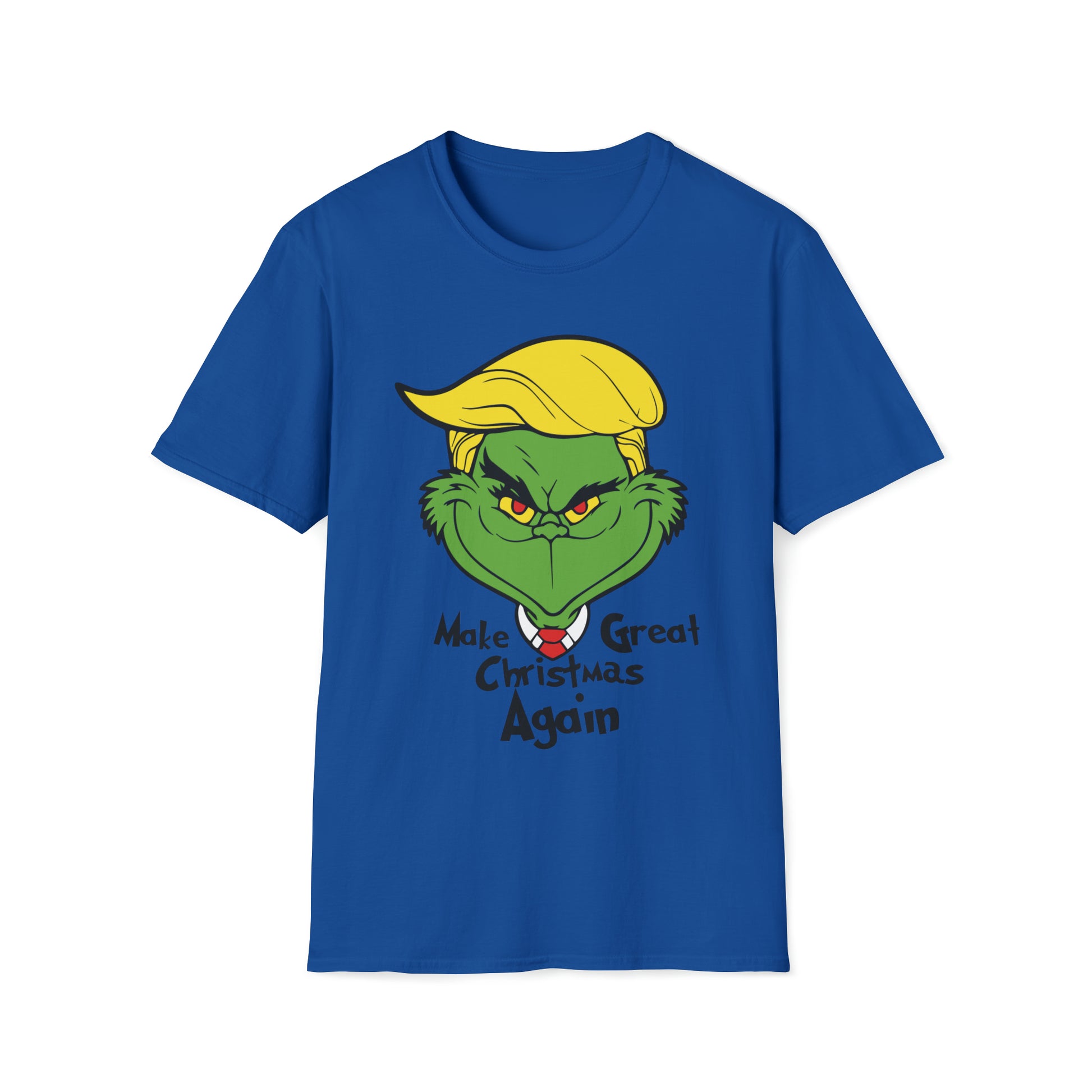 Christmas Great Again Grinchy - Unisex Softstyle T-Shirt - OCDandApparel