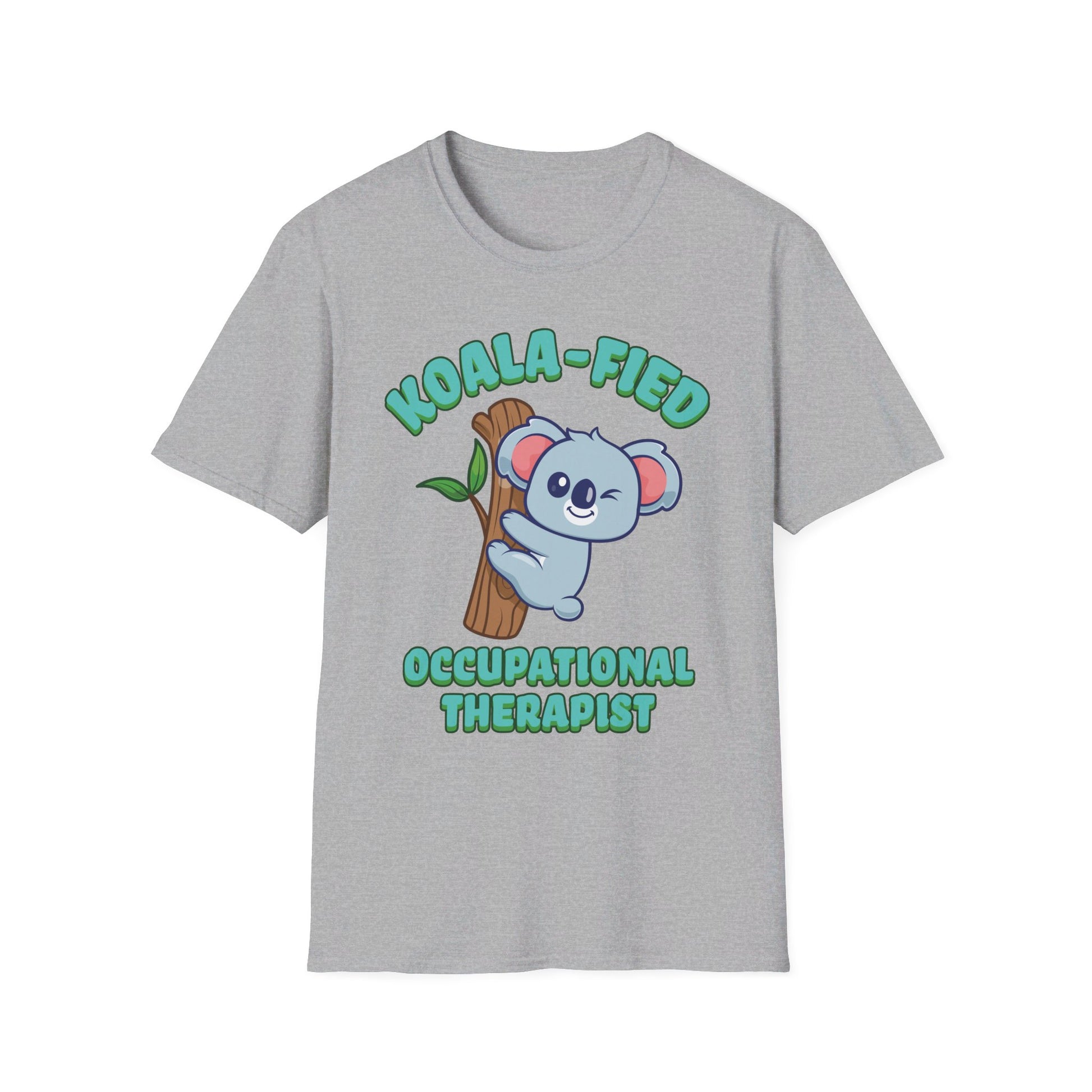 Koala-Fied Occupational Therapist - Unisex Softstyle T-Shirt - OCDandApparel