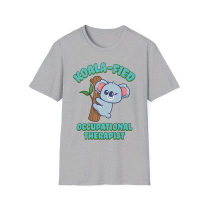 Koala-Fied Occupational Therapist - Unisex Softstyle T-Shirt - OCDandApparel