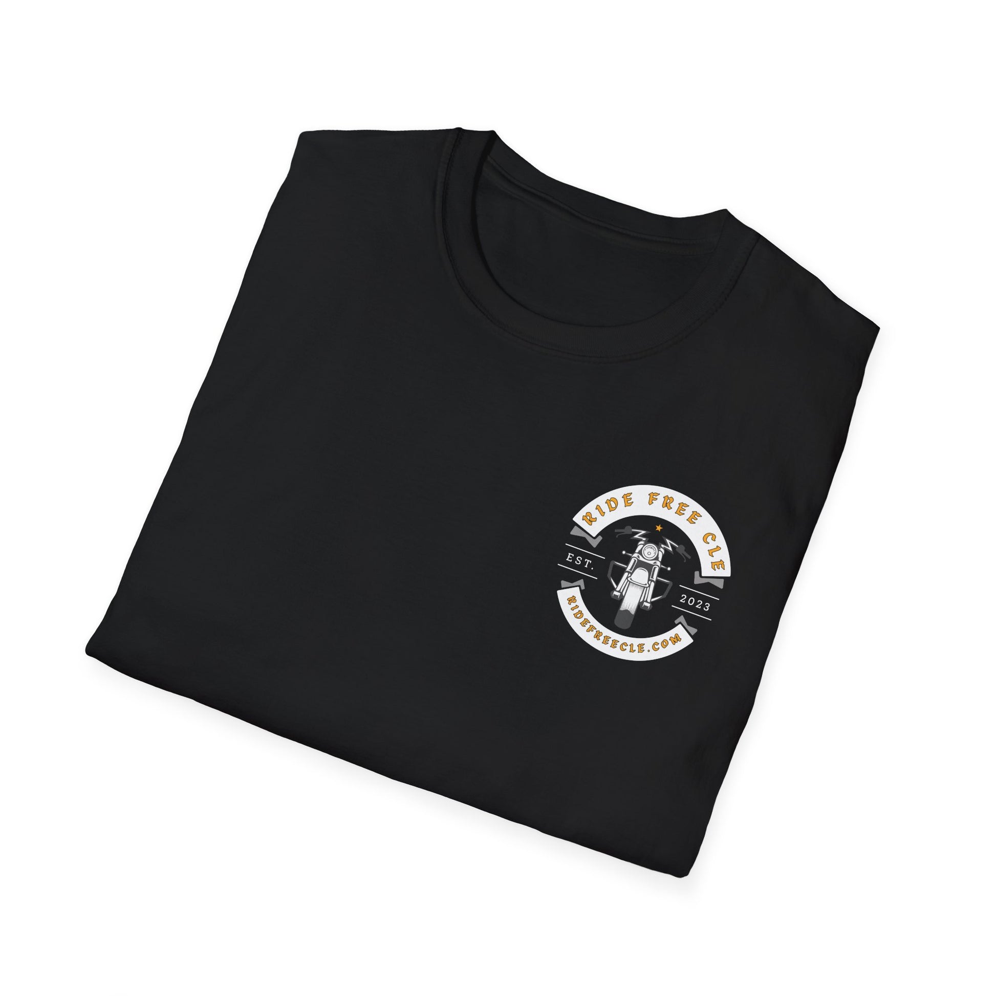 Ride Free CLE - Unisex Softstyle T-Shirt - OCDandApparel