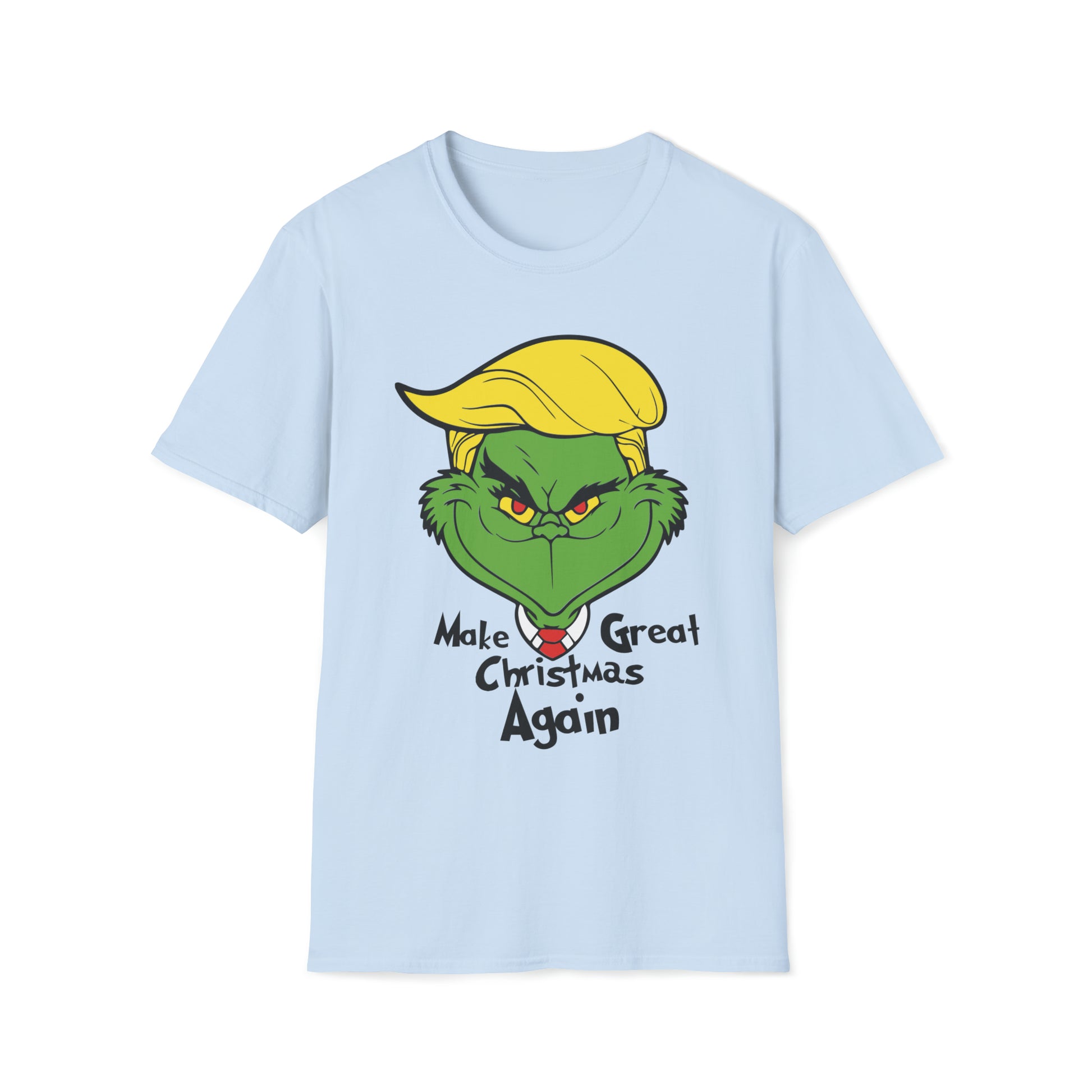 Christmas Great Again Grinchy - Unisex Softstyle T-Shirt - OCDandApparel