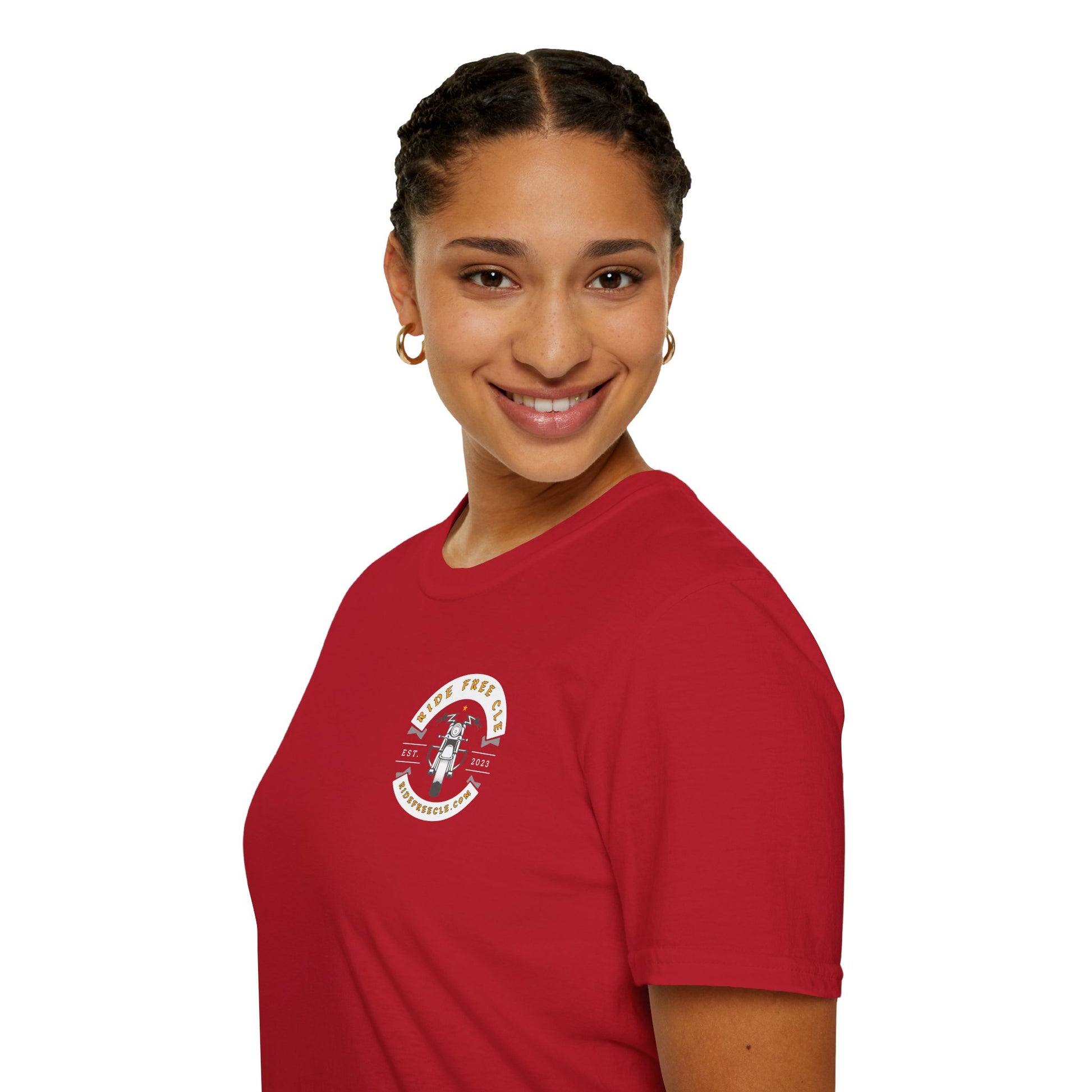 Ride Free CLE - Unisex Softstyle T-Shirt - OCDandApparel