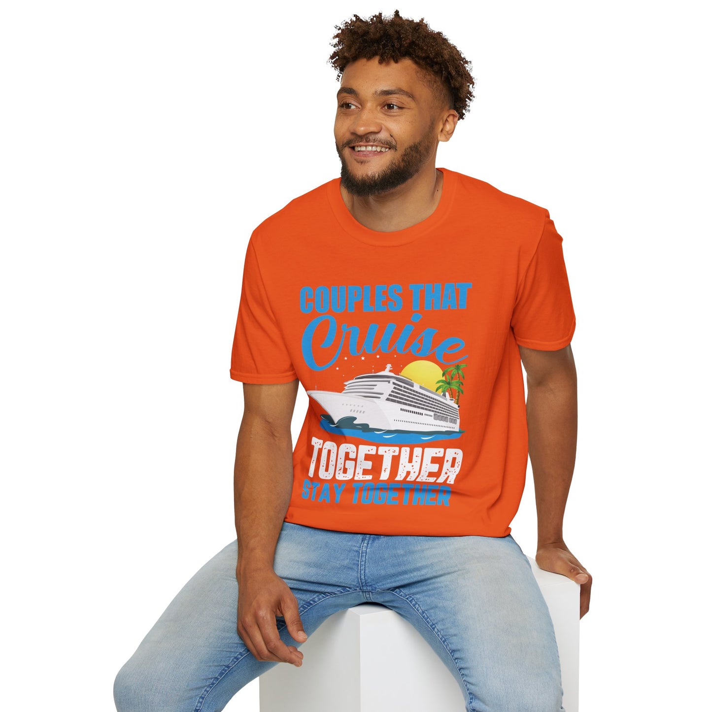 Couples That Cruise - Unisex Softstyle T-Shirt - OCDandApparel