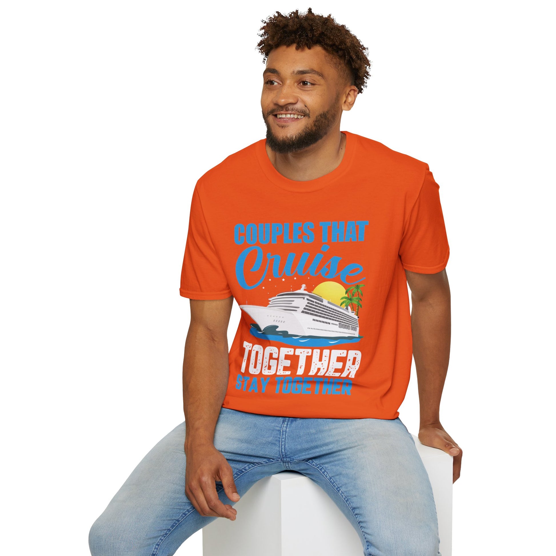 Couples That Cruise - Unisex Softstyle T-Shirt - OCDandApparel