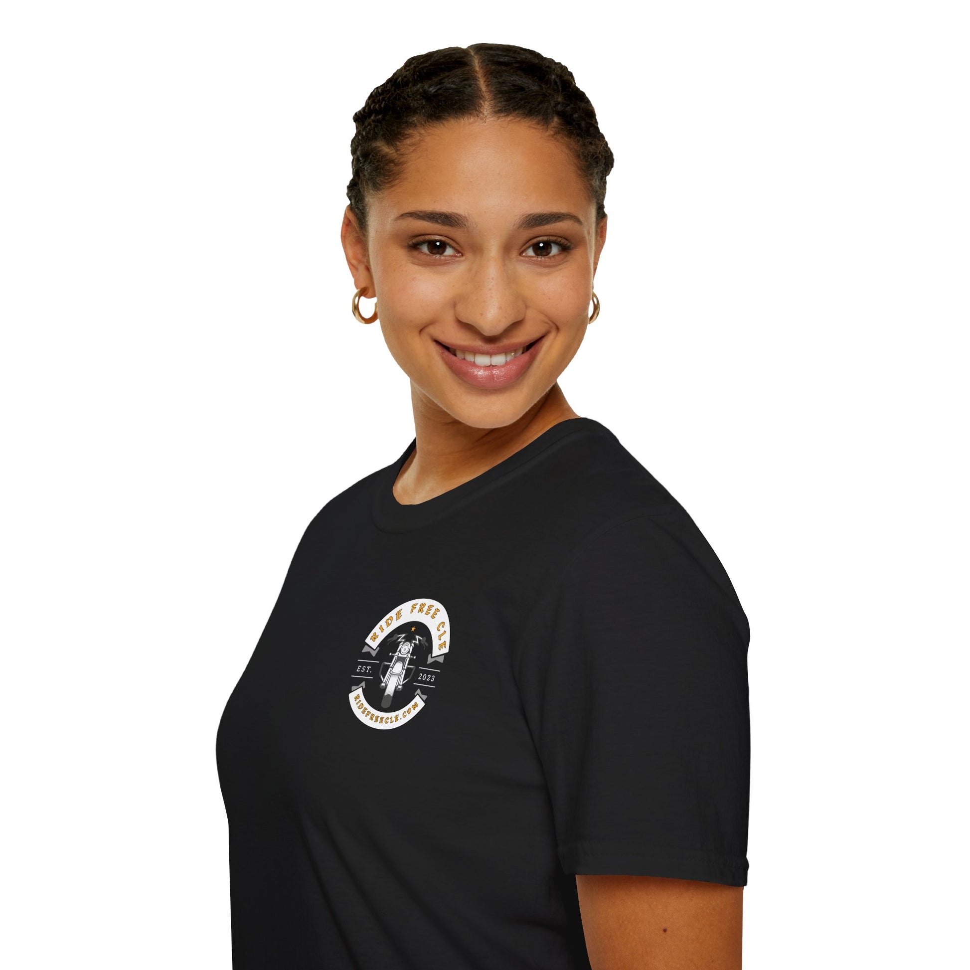 Ride Free CLE - Unisex Softstyle T-Shirt - OCDandApparel