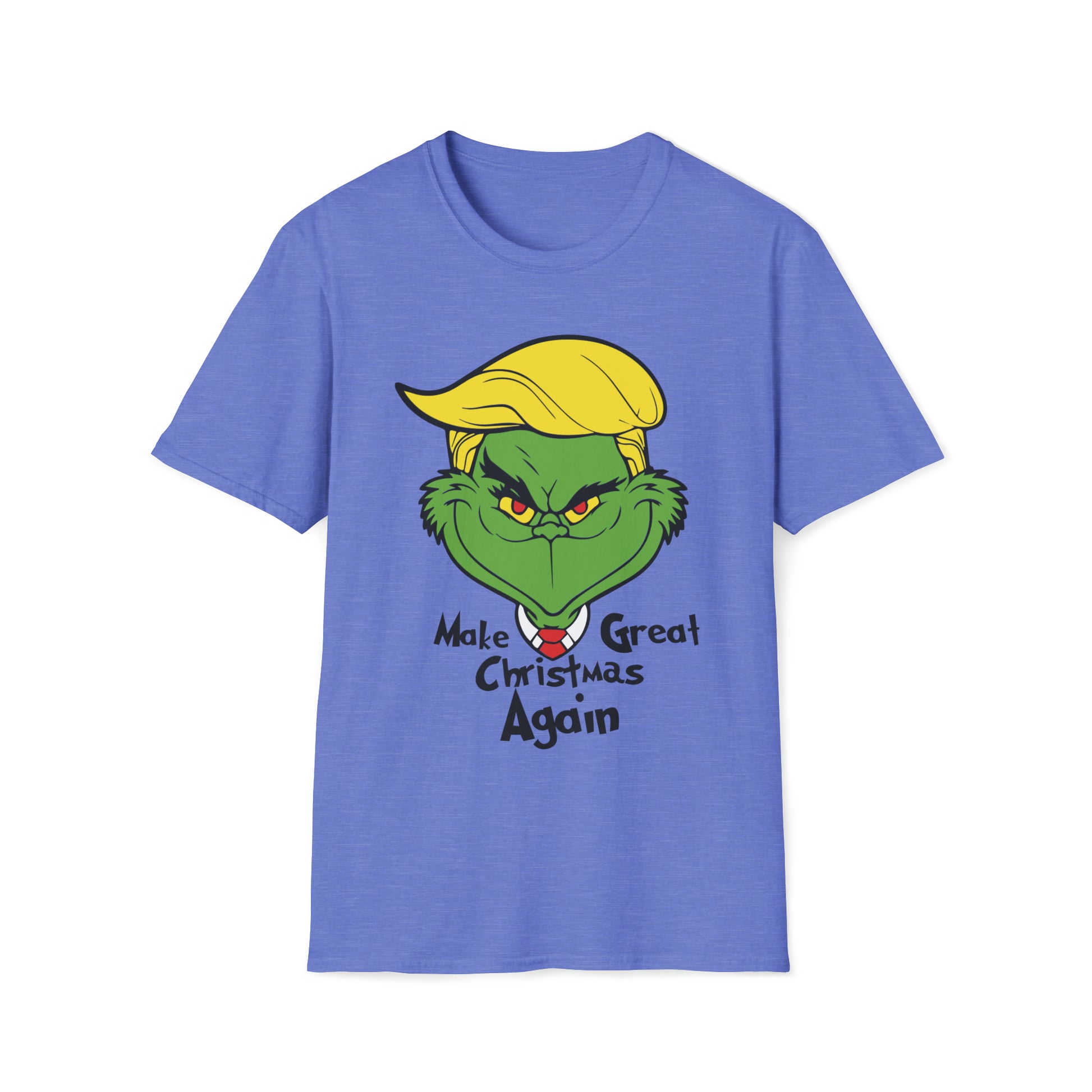 Christmas Great Again Grinchy - Unisex Softstyle T-Shirt - OCDandApparel