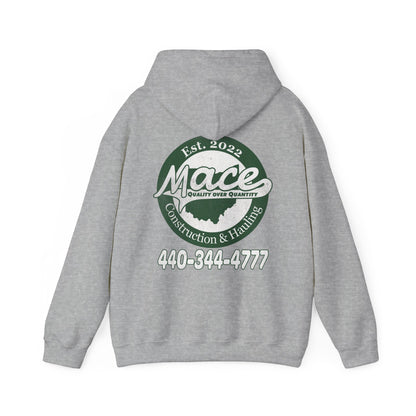 Mace Construction & Hauling - Unisex Heavy Blend™ Hooded Sweatshirt - OCDandApparel