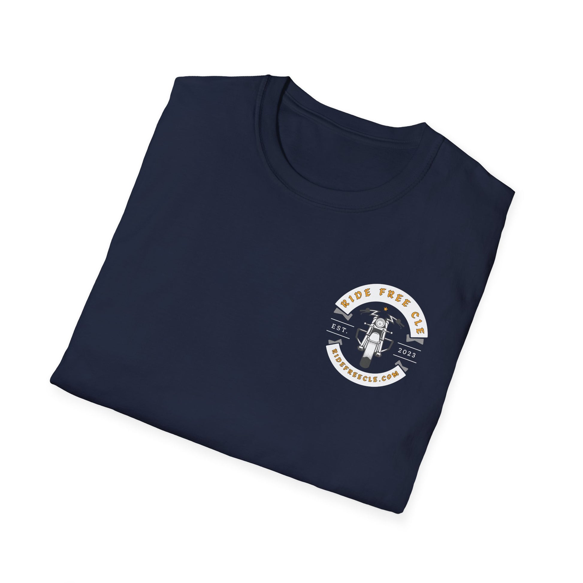 Ride Free CLE - Unisex Softstyle T-Shirt - OCDandApparel