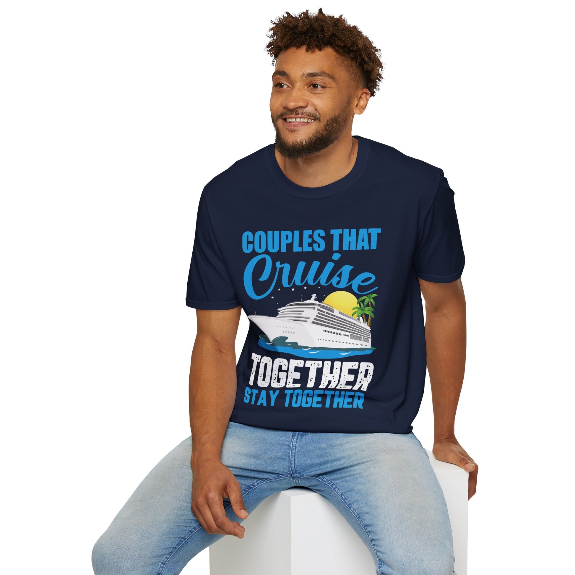 Couples That Cruise - Unisex Softstyle T-Shirt - OCDandApparel