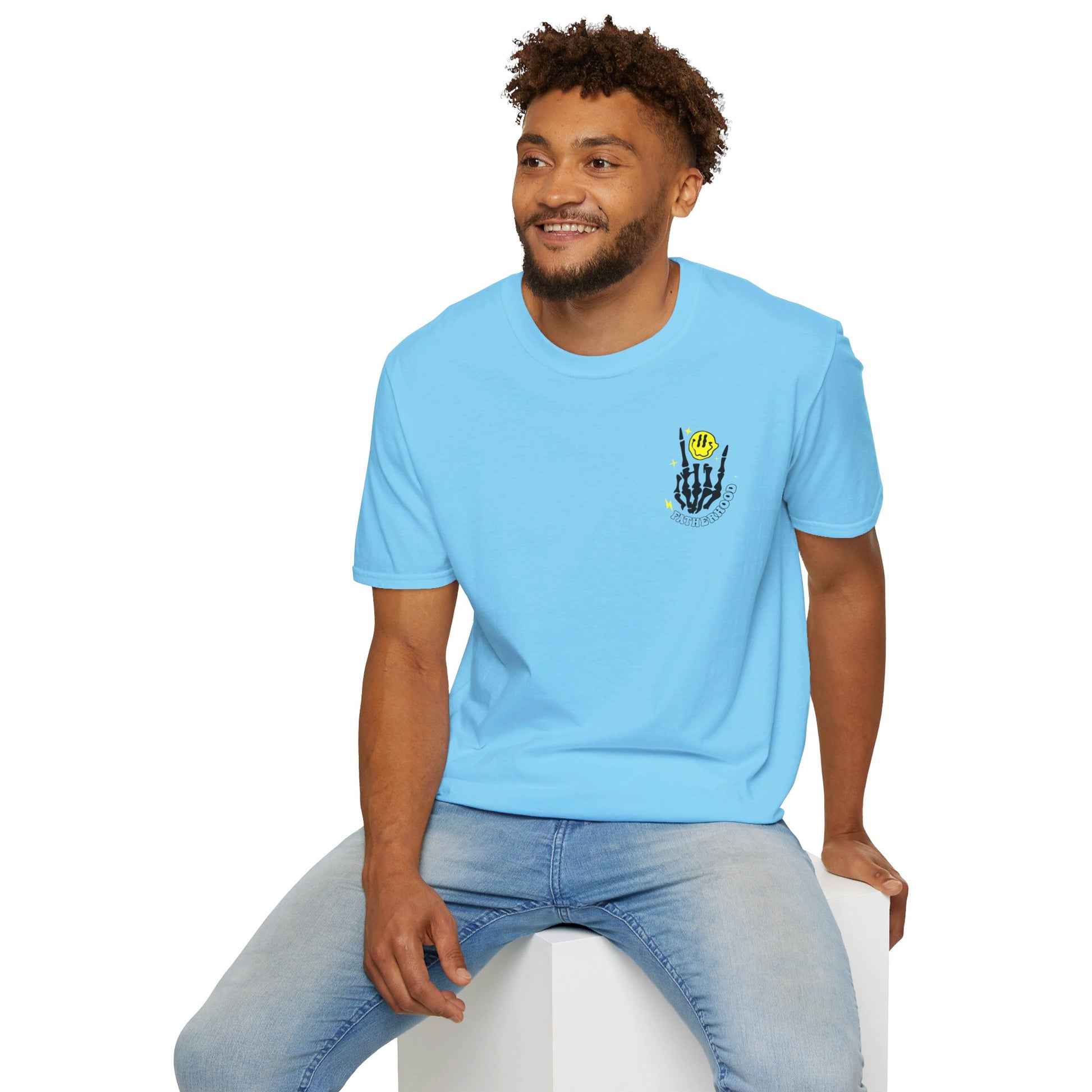 Rockin' Fatherhood - Unisex Softstyle T-Shirt - OCDandApparel