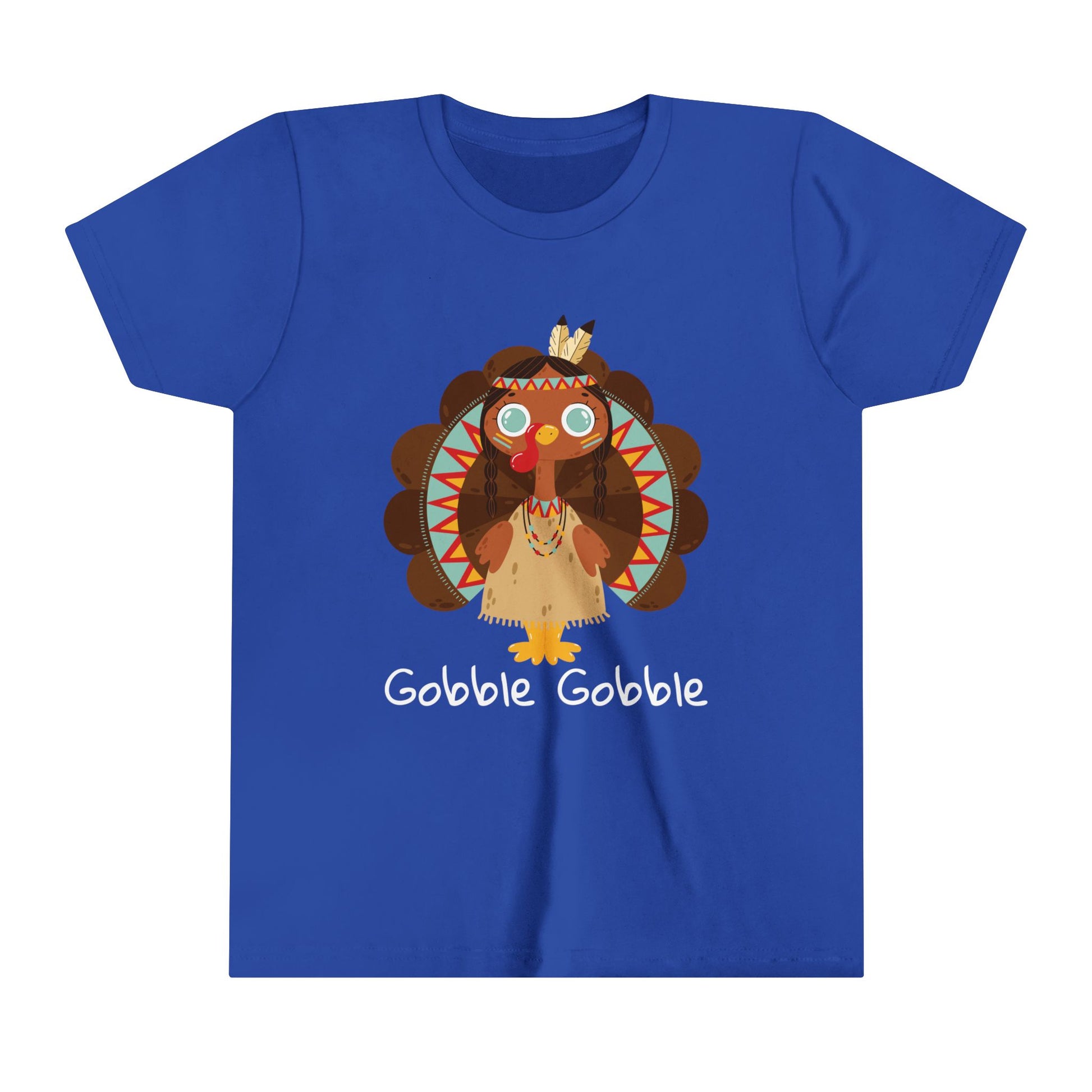 Native American Turkey - Youth Short Sleeve Tee - OCDandApparel