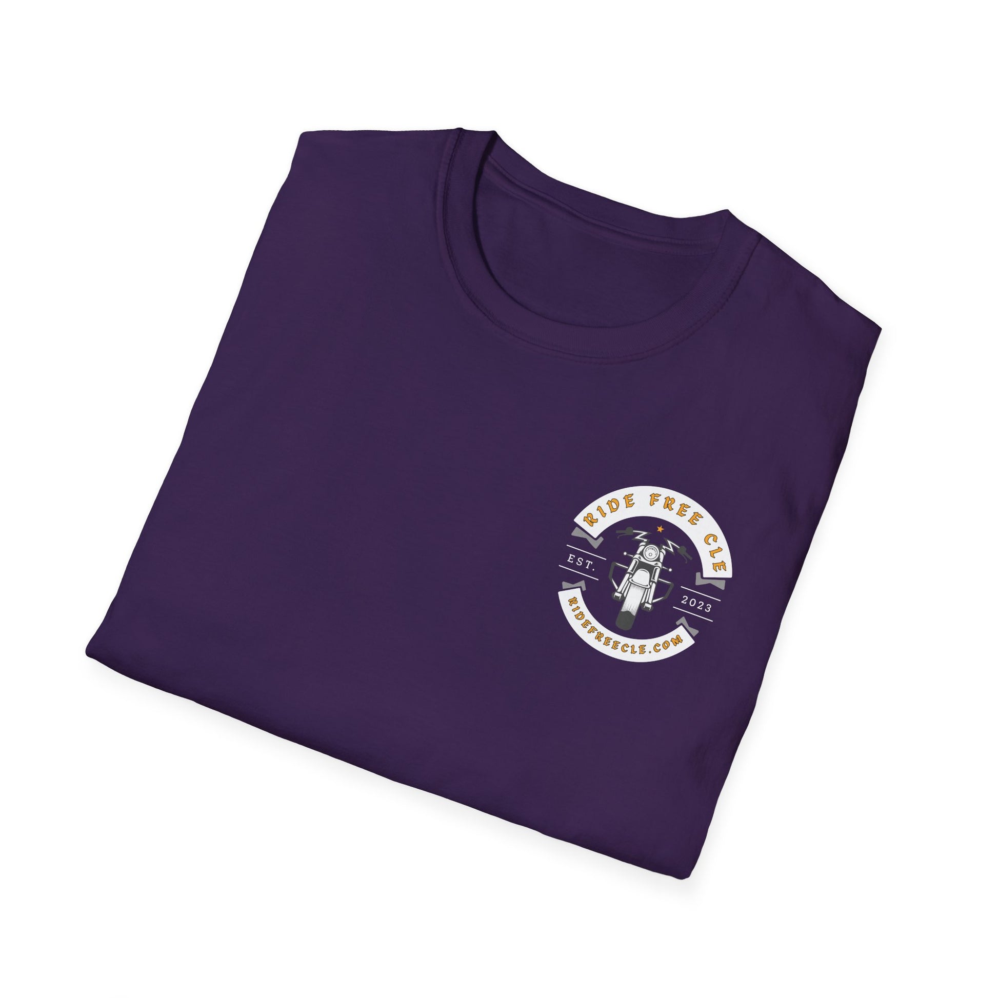 Ride Free CLE - Unisex Softstyle T-Shirt - OCDandApparel