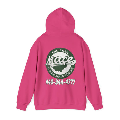 Mace Construction & Hauling - Unisex Heavy Blend™ Hooded Sweatshirt - OCDandApparel