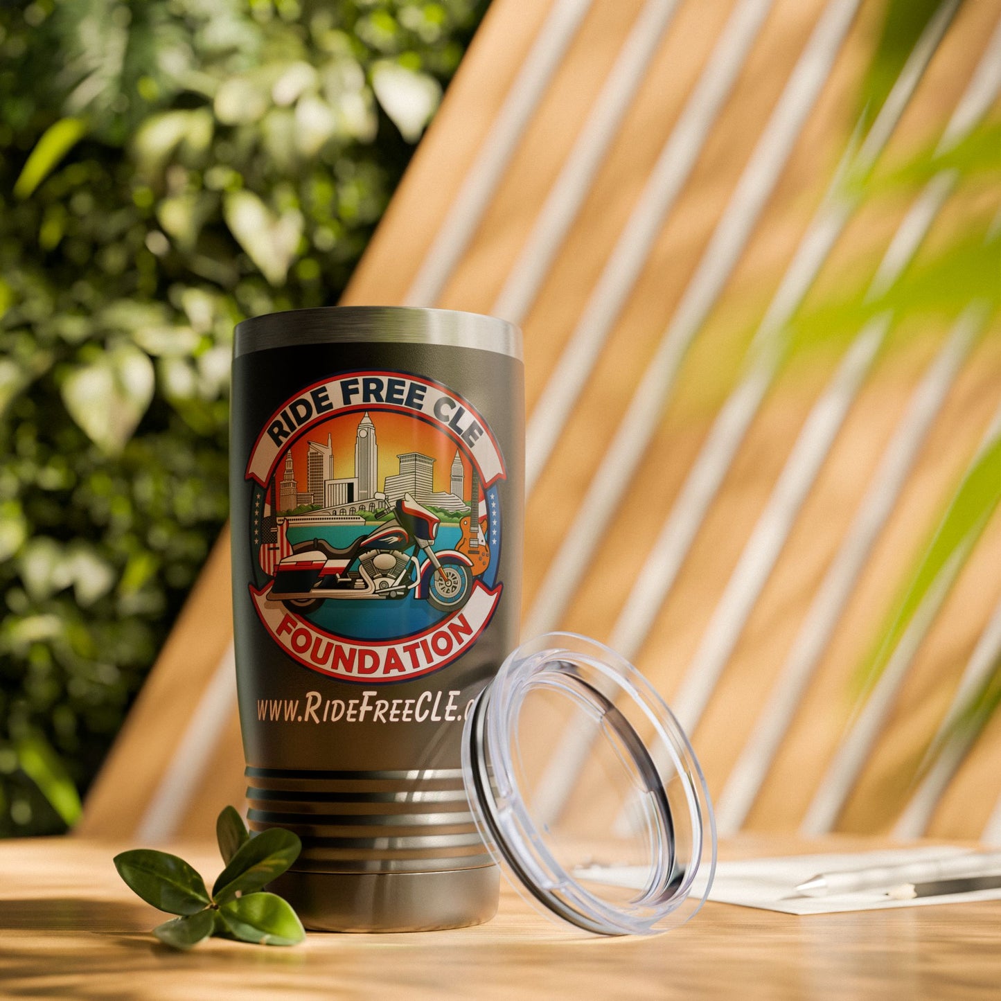 Ride Free CLE Foundation 20oz Tumbler - Perfect for Riders & Outdoor Enthusiasts - OCDandApparel