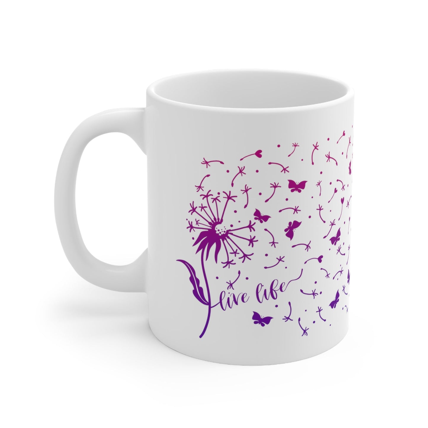 Ceramic Mug 11oz - Scatter Kindness Love and Hope - Ohio Custom Designs & Apparel LLC