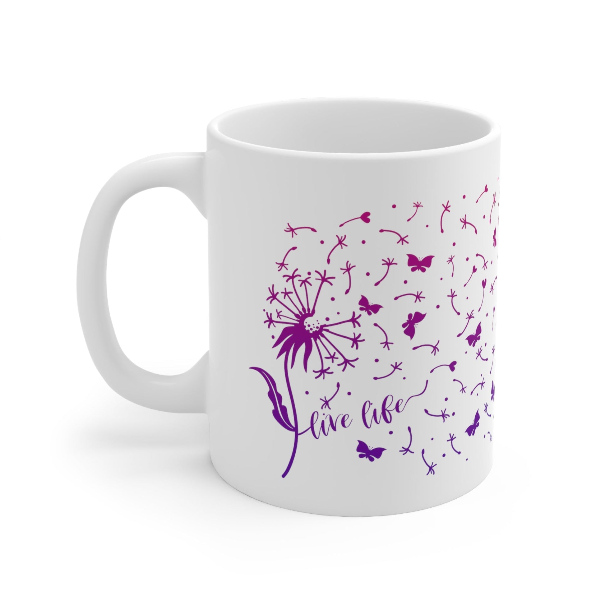 Ceramic Mug 11oz - Scatter Kindness Love and Hope - Ohio Custom Designs & Apparel LLC