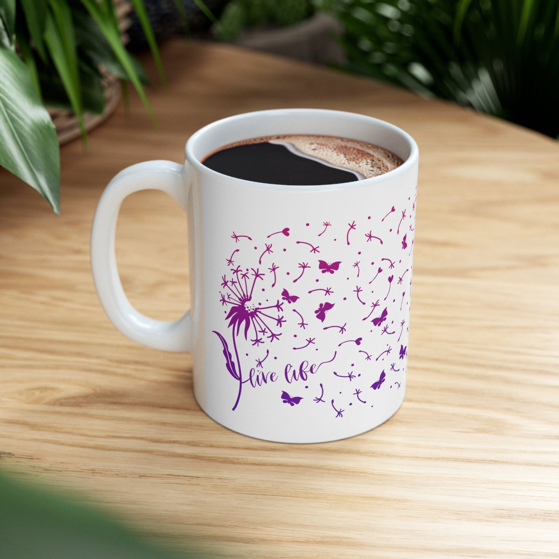 Ceramic Mug 11oz - Scatter Kindness Love and Hope - Ohio Custom Designs & Apparel LLC