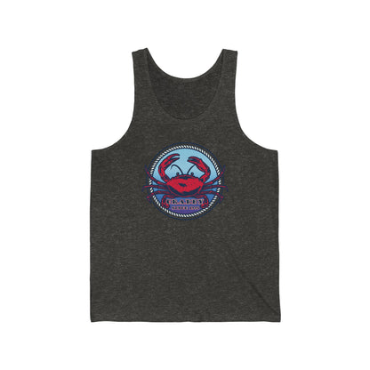 Crabby Crab - Unisex Jersey Tank - Ohio Custom Designs & Apparel LLC