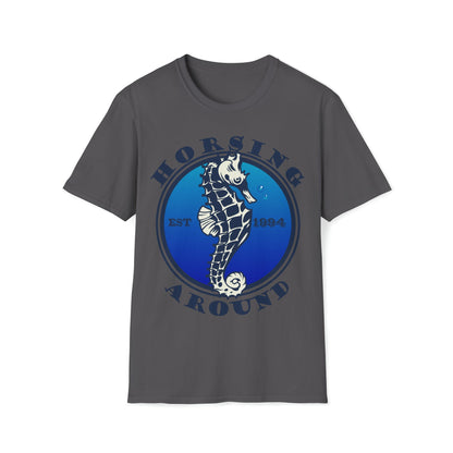 Horsing Around - Unisex Softstyle T-Shirt - Ohio Custom Designs & Apparel LLC