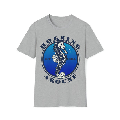 Horsing Around - Unisex Softstyle T-Shirt - Ohio Custom Designs & Apparel LLC