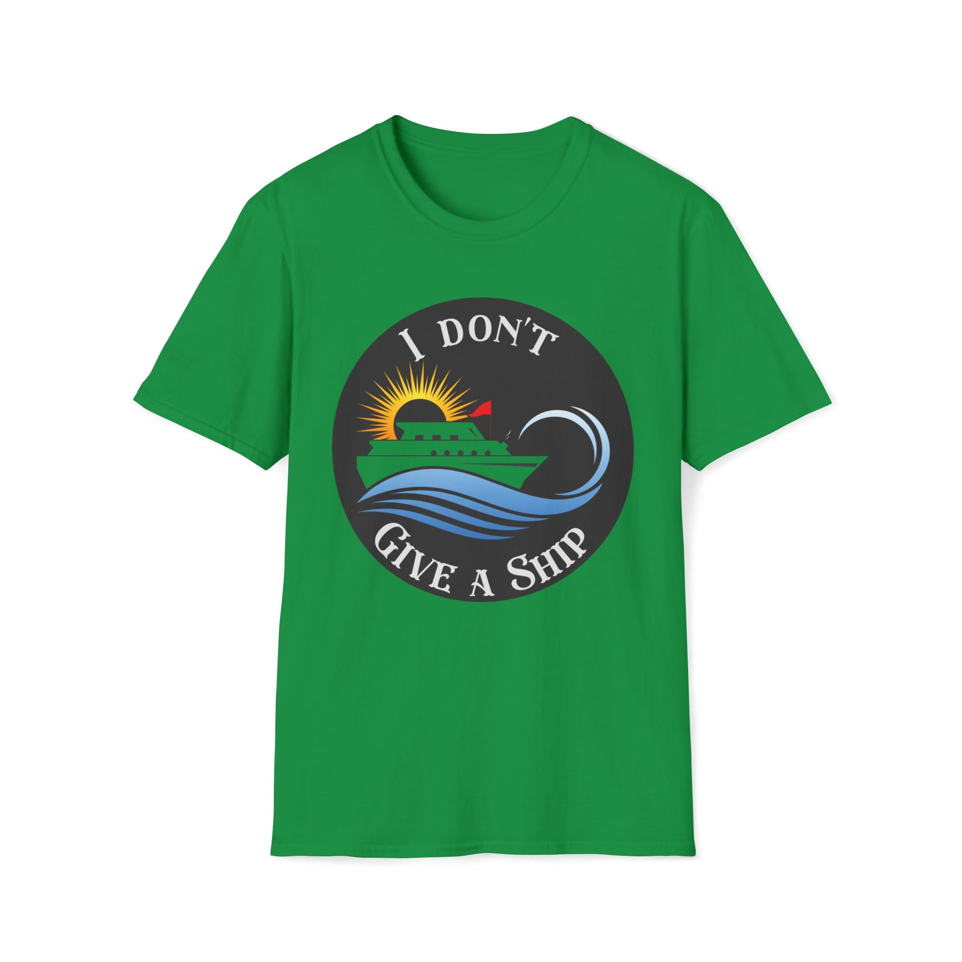 I don't Give A Ship - Unisex Softstyle T-Shirt - Ohio Custom Designs & Apparel LLC