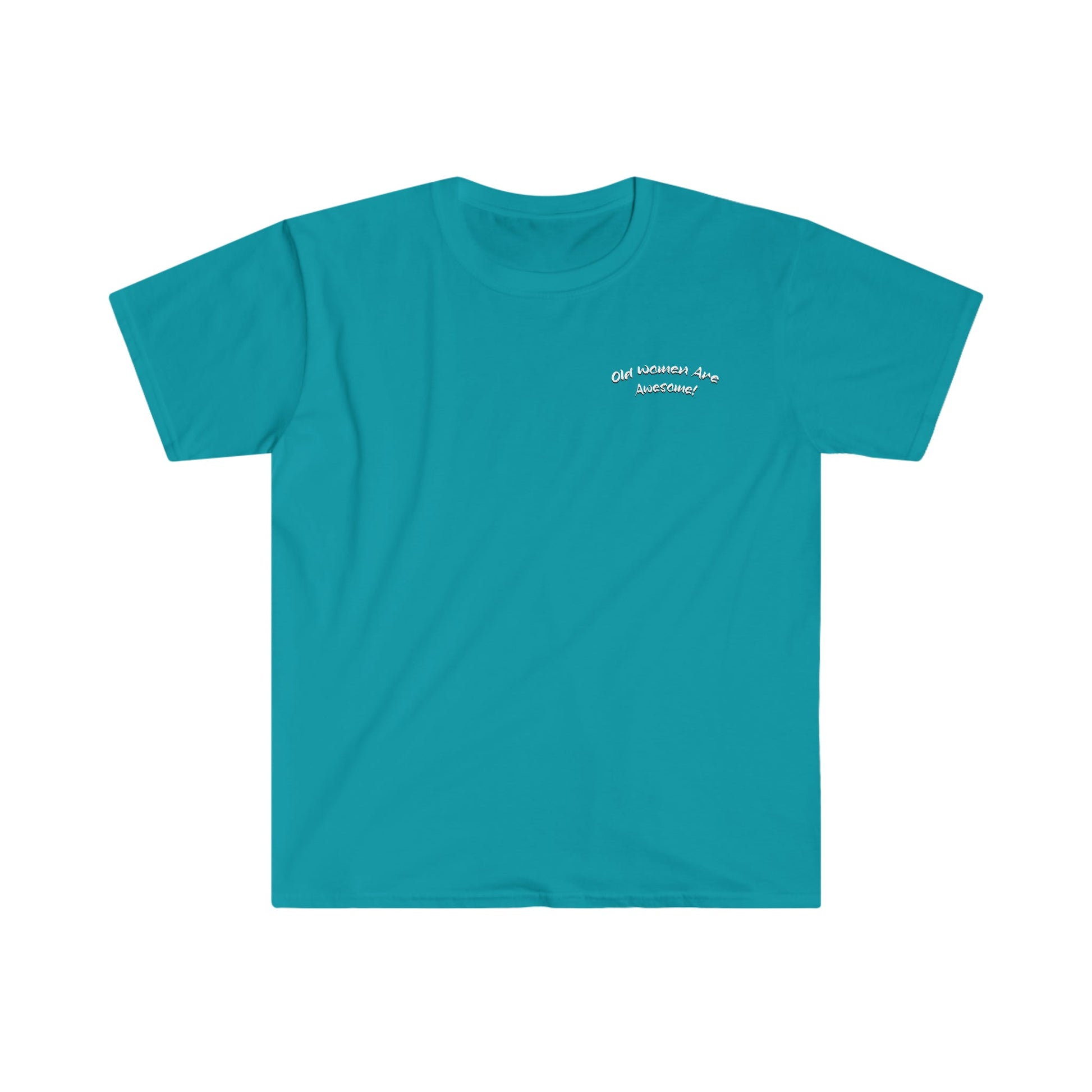 Old Women Are Awesome Happy Camper - Unisex Softstyle T-Shirt - Ohio Custom Designs & Apparel LLC