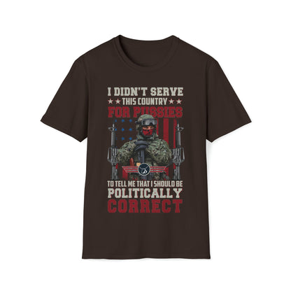 Proud Veteran - Unisex Softstyle T-Shirt - Ohio Custom Designs & Apparel LLC