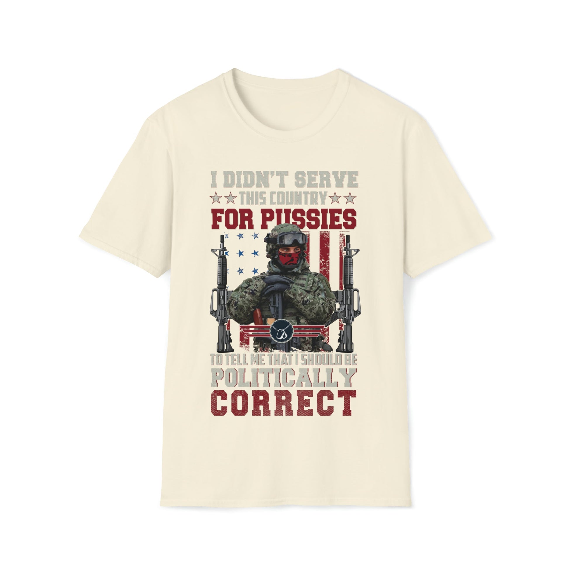 Proud Veteran - Unisex Softstyle T-Shirt - Ohio Custom Designs & Apparel LLC
