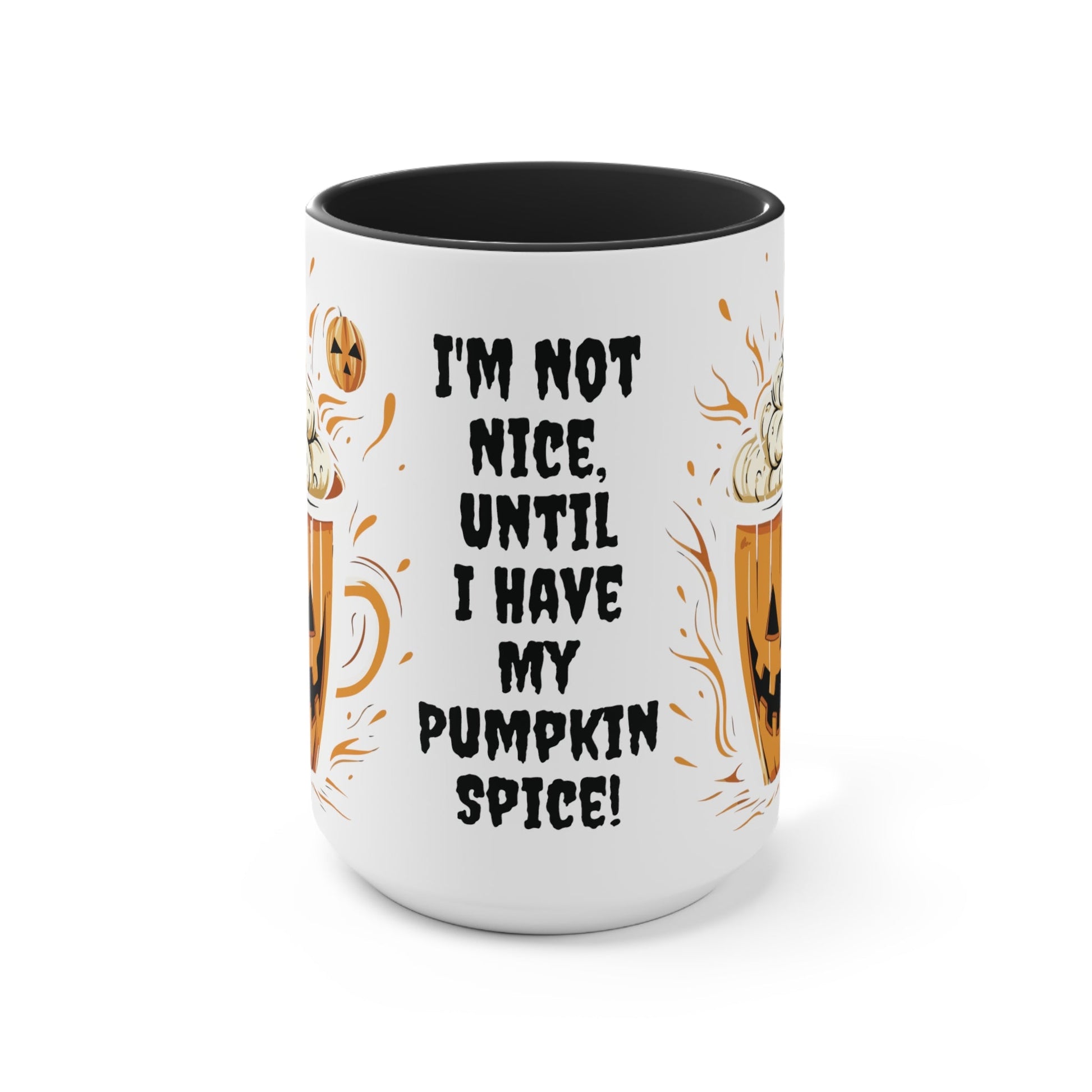 Pumpkin Spice - Accent Mugs - Ohio Custom Designs & Apparel LLC