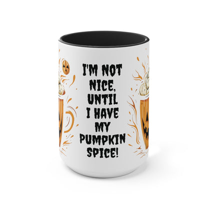Pumpkin Spice - Accent Mugs - Ohio Custom Designs & Apparel LLC