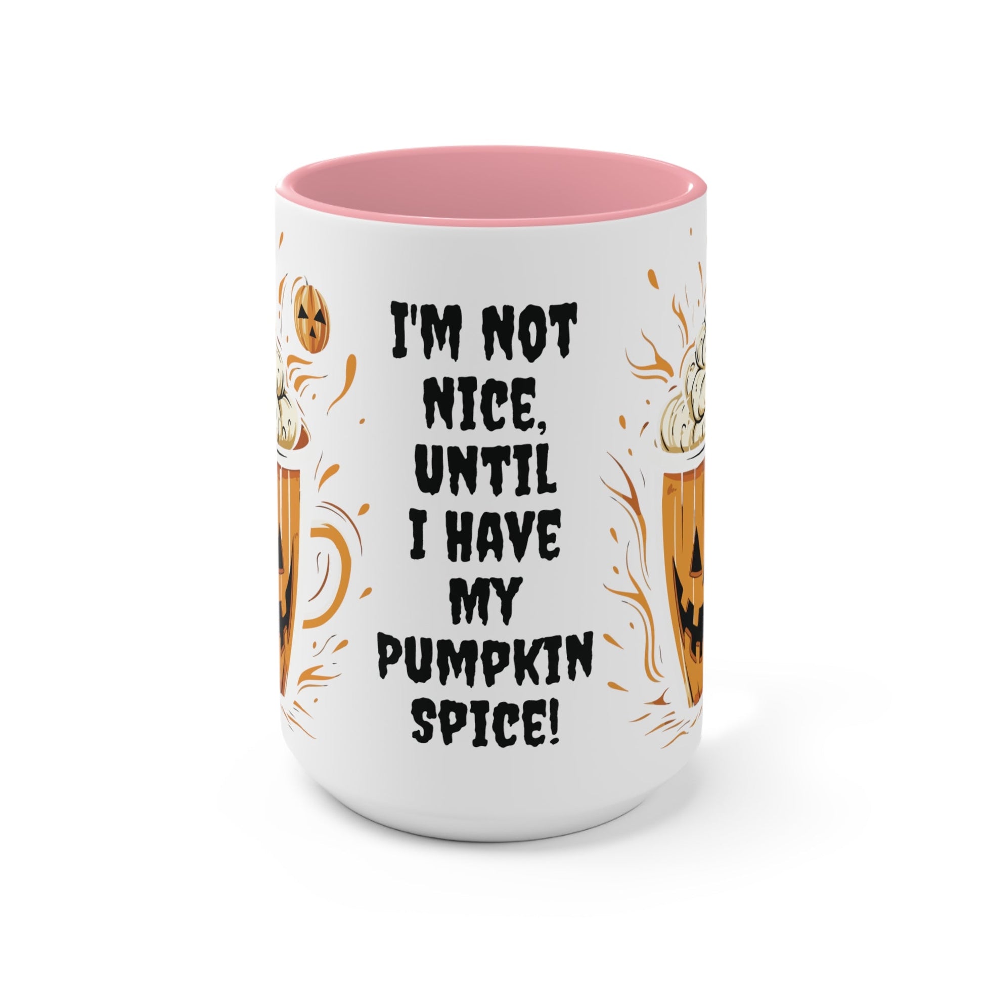 Pumpkin Spice - Accent Mugs - Ohio Custom Designs & Apparel LLC