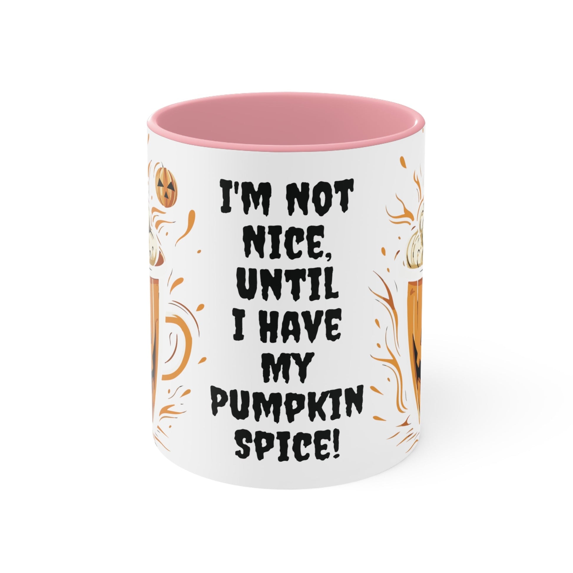 Pumpkin Spice - Accent Mugs - Ohio Custom Designs & Apparel LLC
