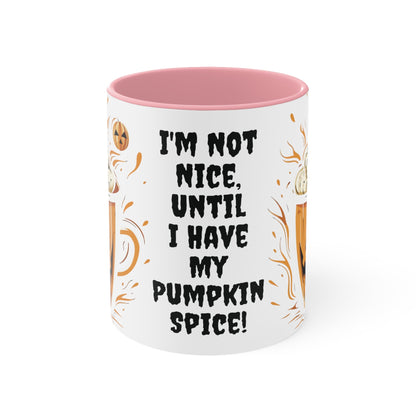 Pumpkin Spice - Accent Mugs - Ohio Custom Designs & Apparel LLC