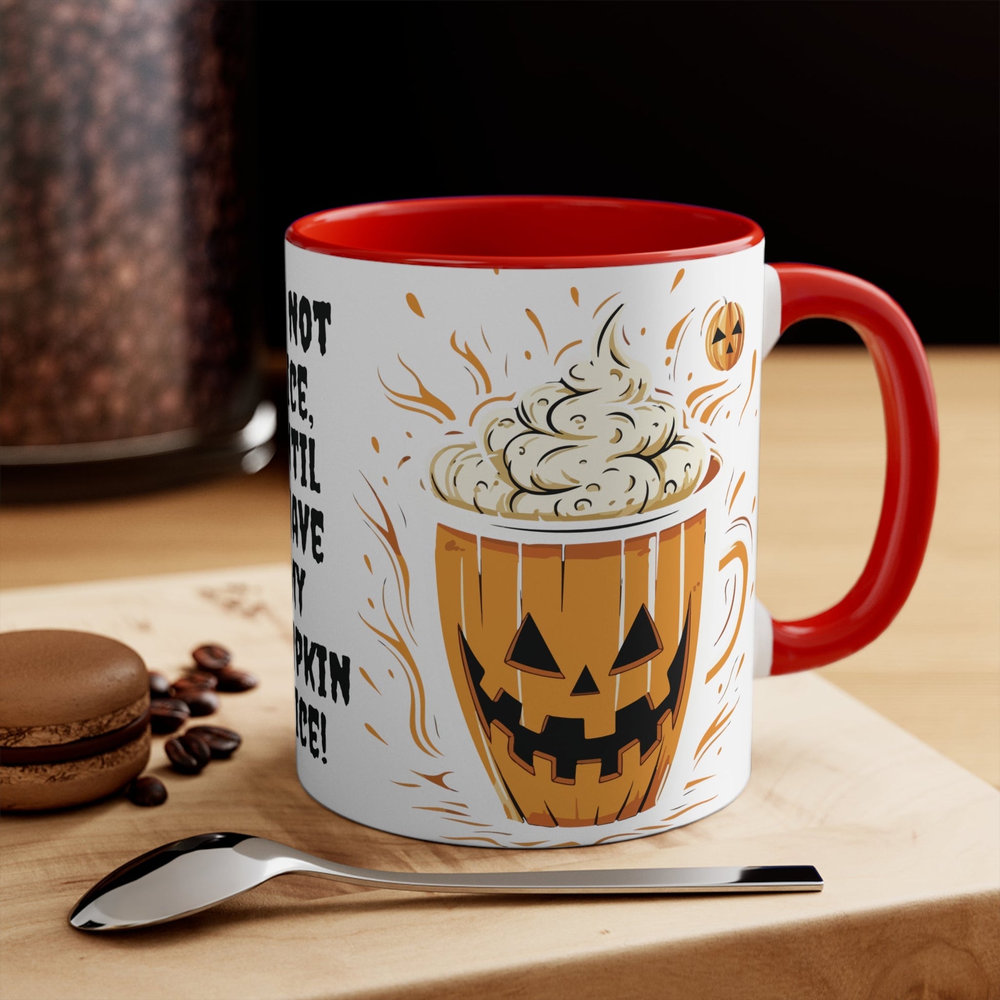 Pumpkin Spice - Accent Mugs - Ohio Custom Designs & Apparel LLC