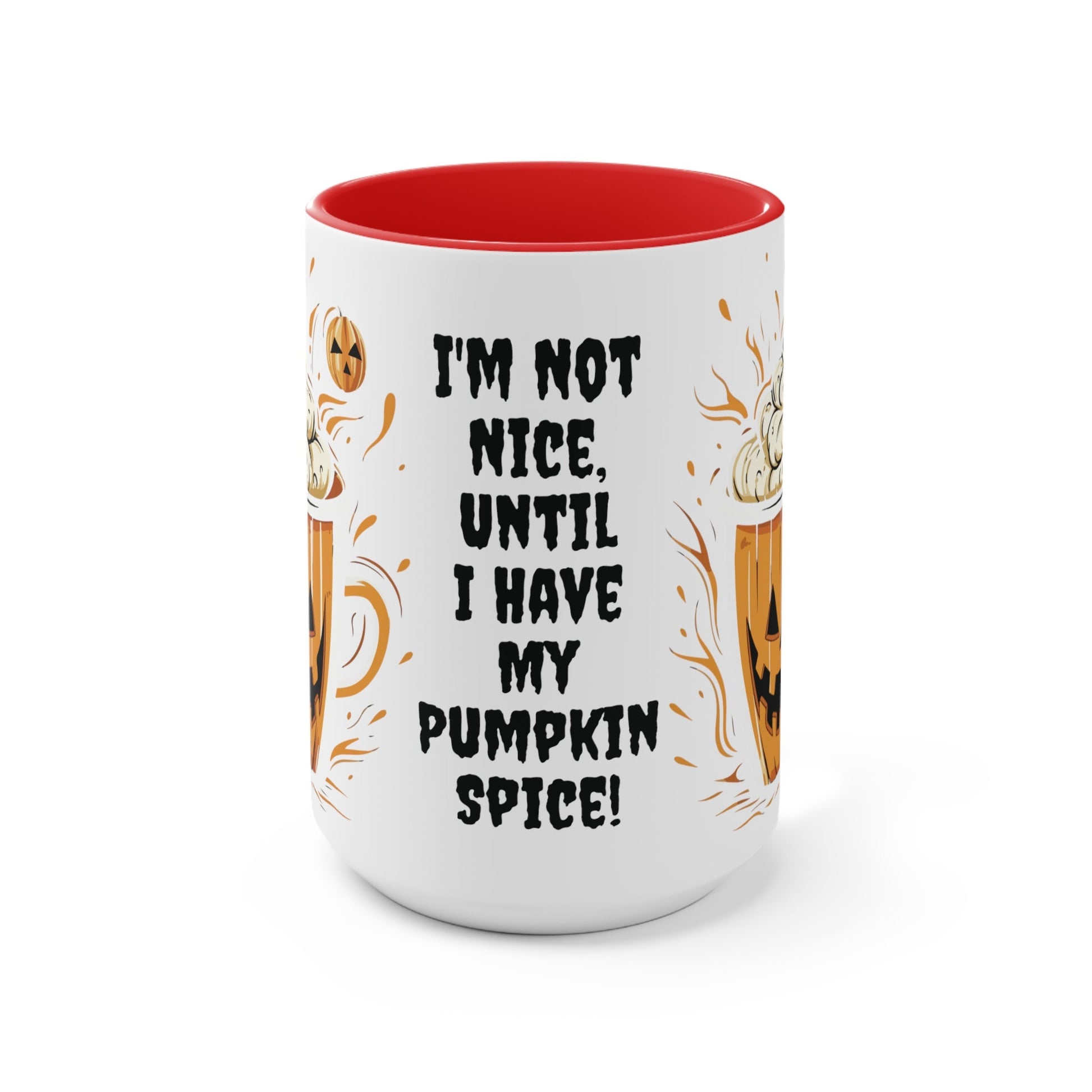 Pumpkin Spice - Accent Mugs - Ohio Custom Designs & Apparel LLC