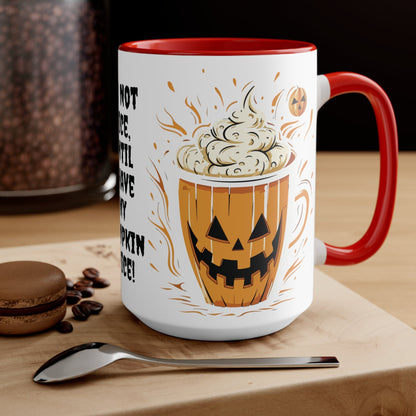 Pumpkin Spice - Accent Mugs - Ohio Custom Designs & Apparel LLC