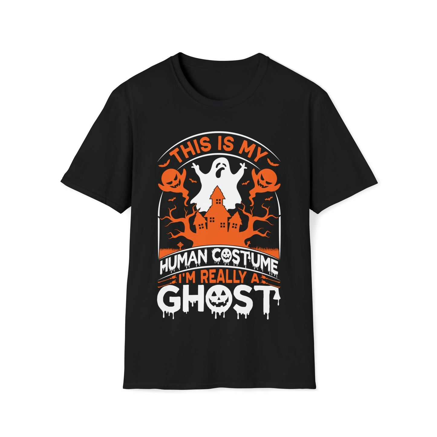 This is My Human Costume - Unisex Softstyle T-Shirt - Ohio Custom Designs & Apparel LLC