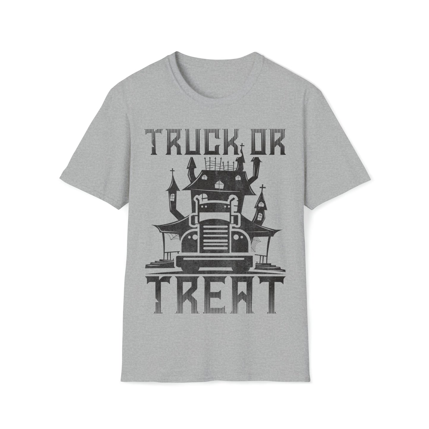 Truck or Treat - Unisex Softstyle T-Shirt - Ohio Custom Designs & Apparel LLC