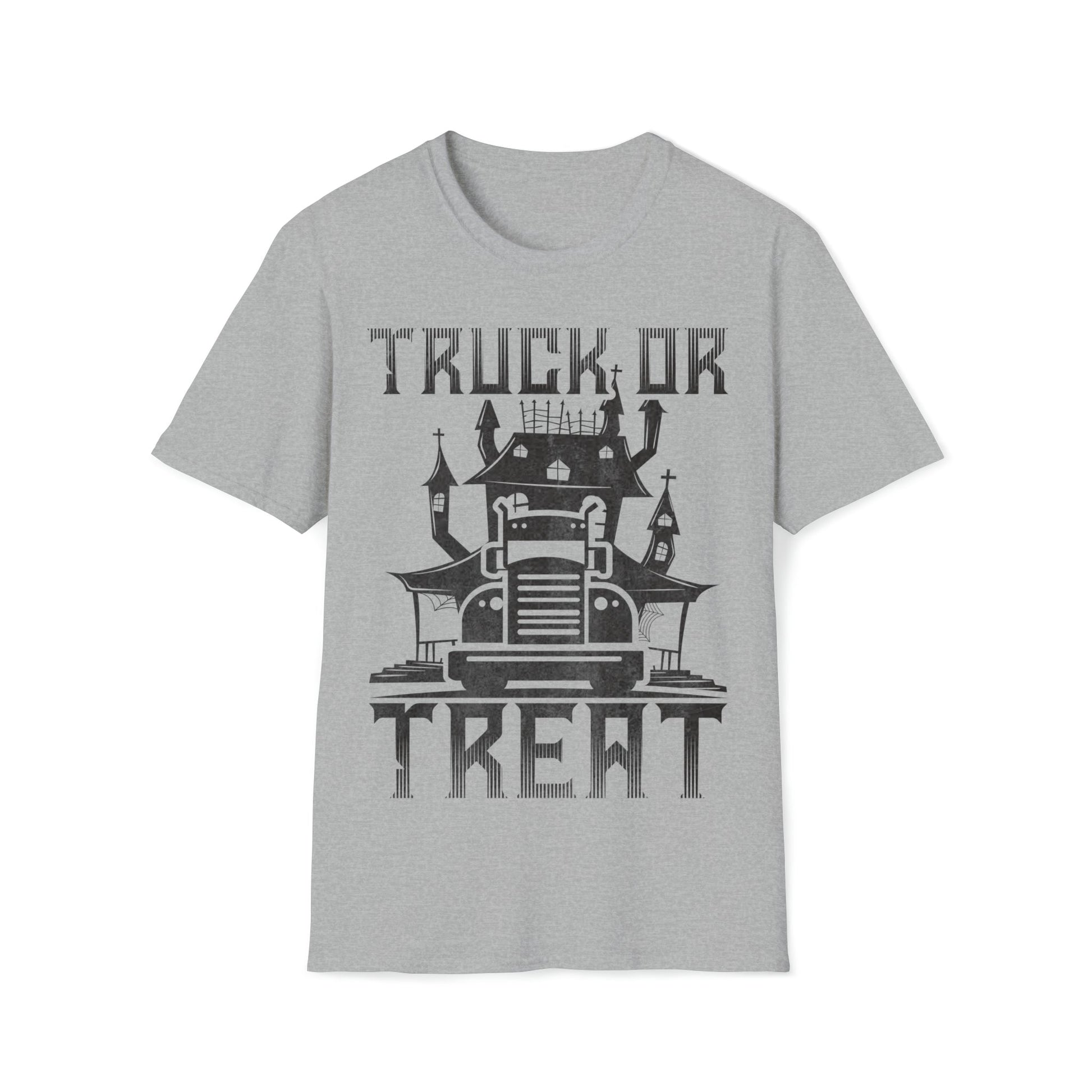 Truck or Treat - Unisex Softstyle T-Shirt - Ohio Custom Designs & Apparel LLC