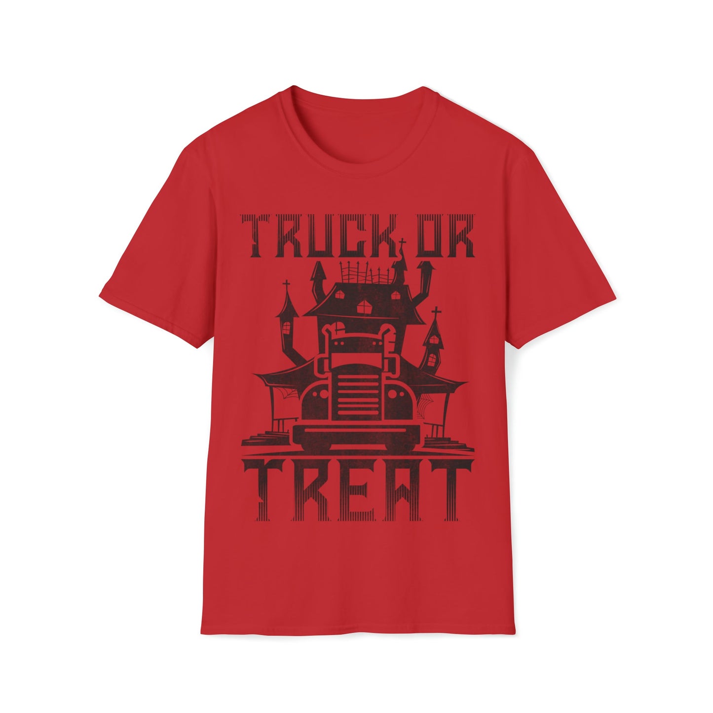 Truck or Treat - Unisex Softstyle T-Shirt - Ohio Custom Designs & Apparel LLC