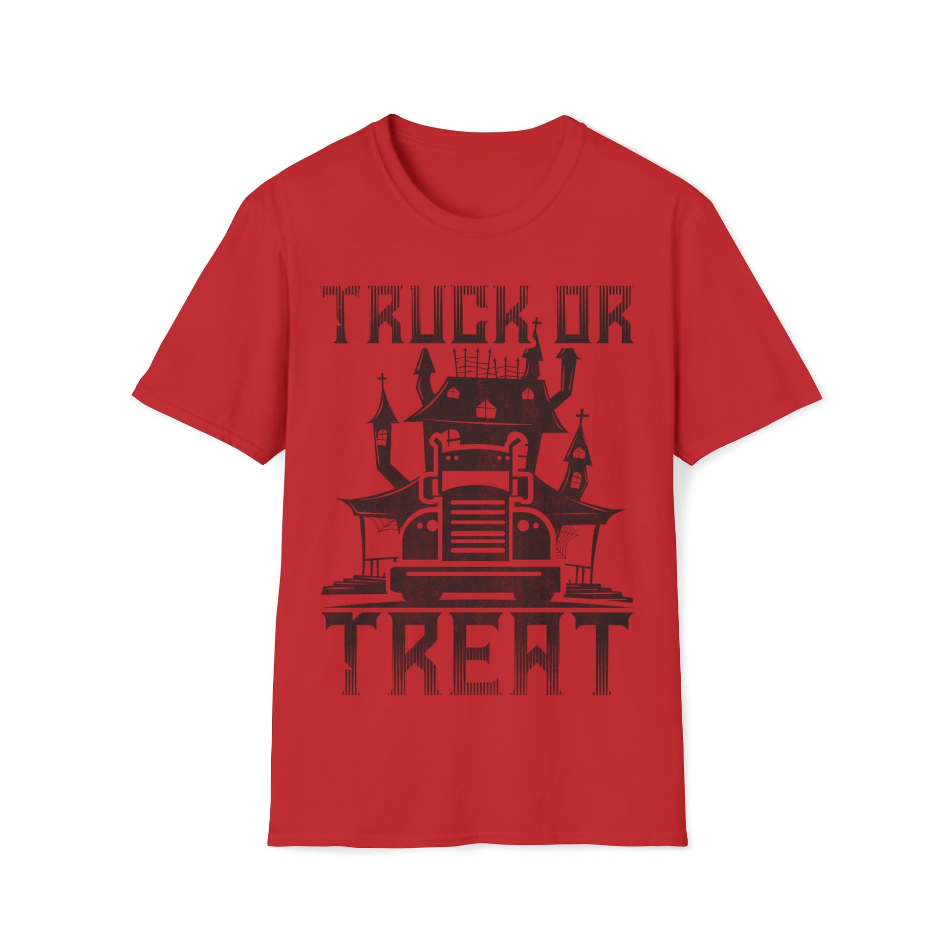 Truck or Treat - Unisex Softstyle T-Shirt - Ohio Custom Designs & Apparel LLC