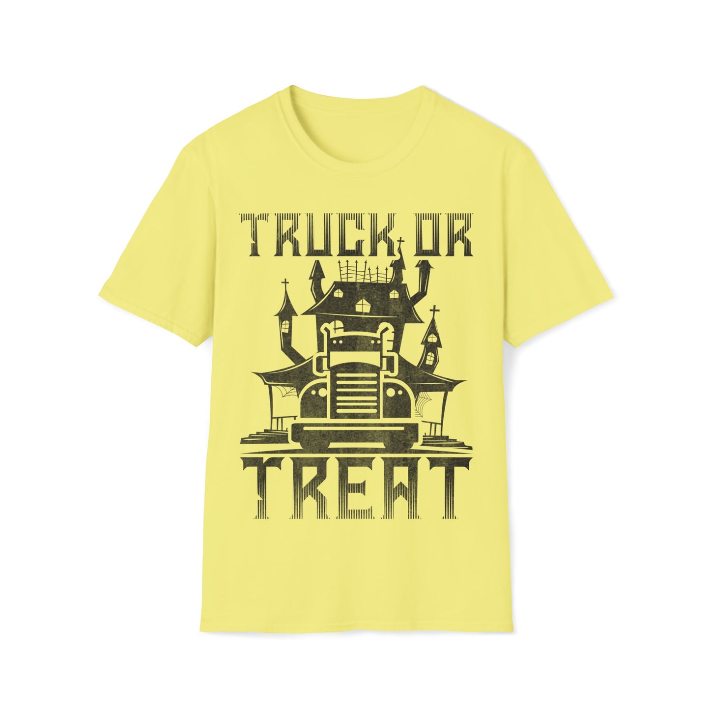 Truck or Treat - Unisex Softstyle T-Shirt - Ohio Custom Designs & Apparel LLC