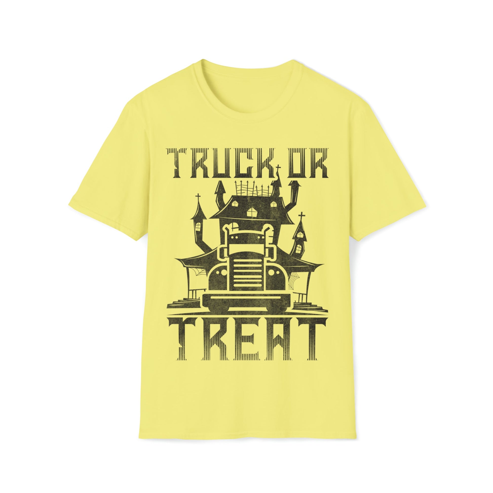 Truck or Treat - Unisex Softstyle T-Shirt - Ohio Custom Designs & Apparel LLC