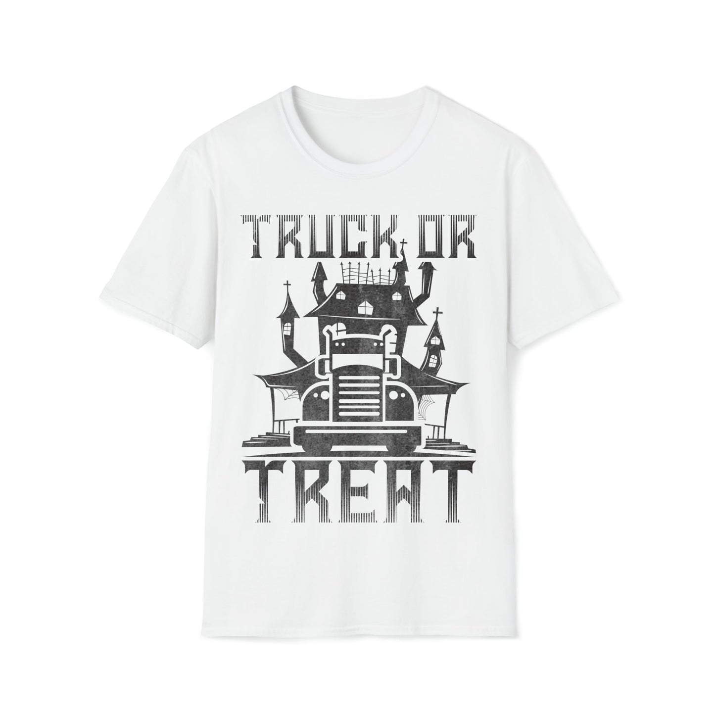 Truck or Treat - Unisex Softstyle T-Shirt - Ohio Custom Designs & Apparel LLC