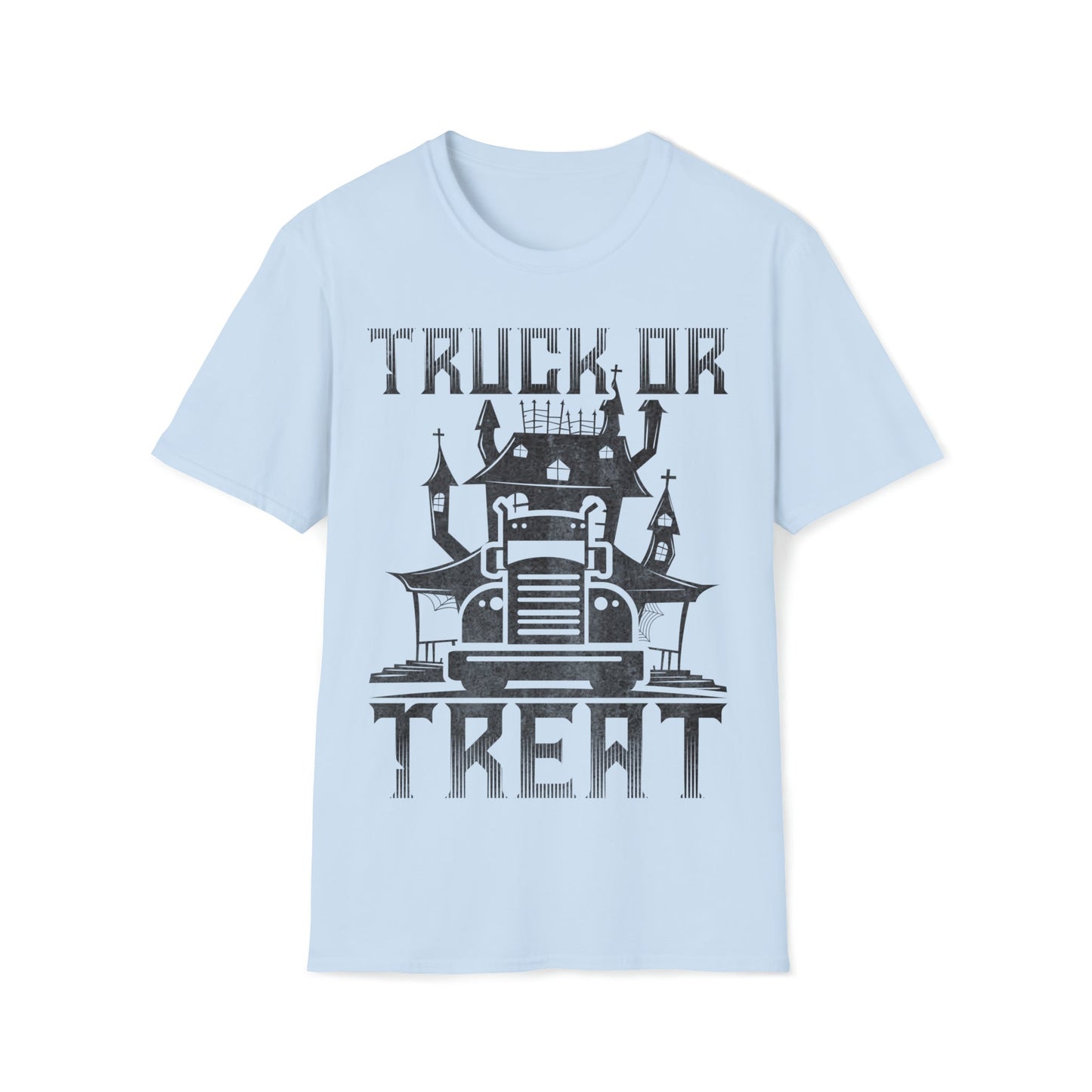 Truck or Treat - Unisex Softstyle T-Shirt - Ohio Custom Designs & Apparel LLC