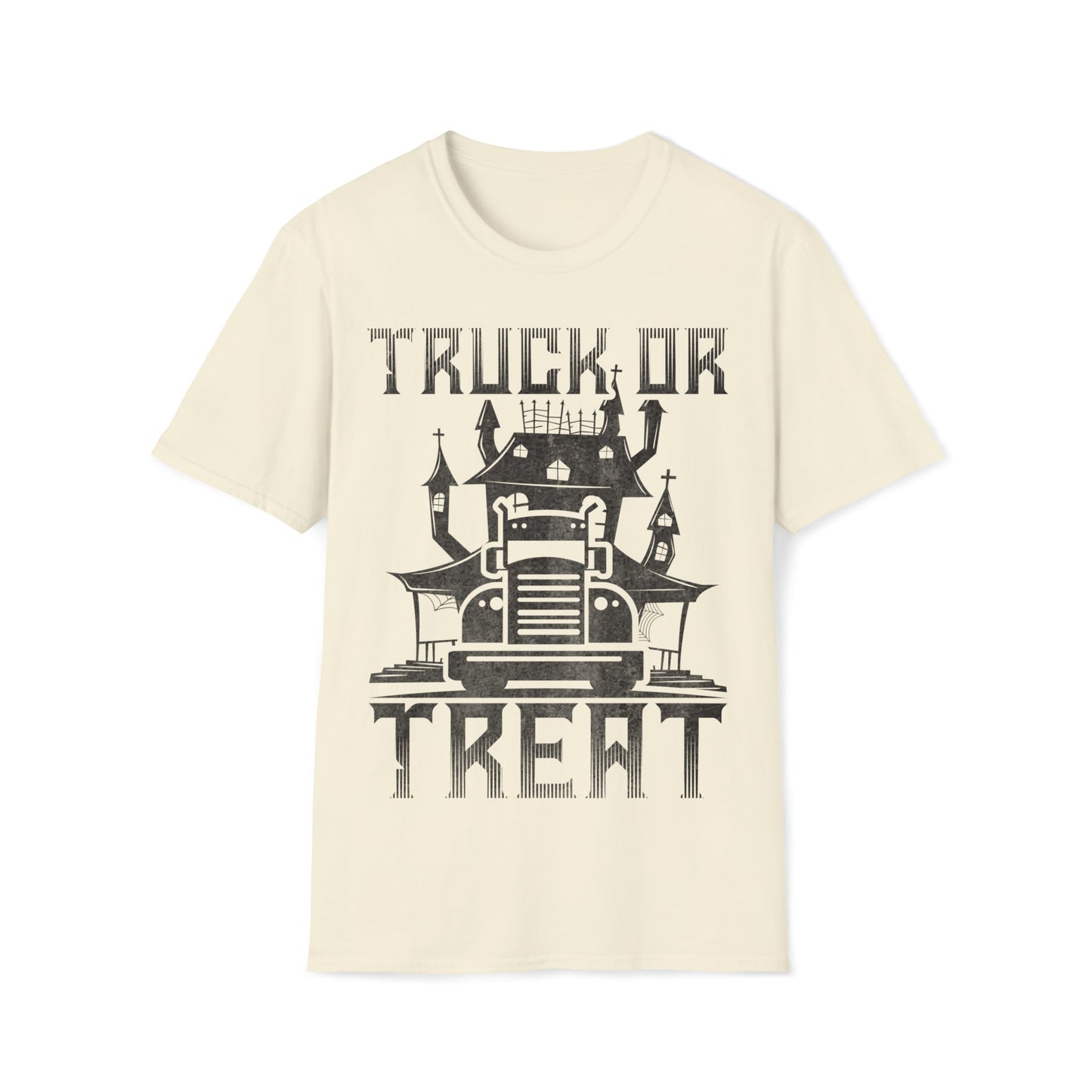 Truck or Treat - Unisex Softstyle T-Shirt - Ohio Custom Designs & Apparel LLC